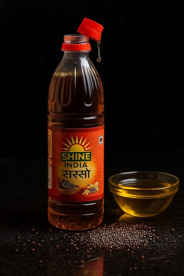 Shine India Pure Mustard Oil –  Sarso Tel (1L)