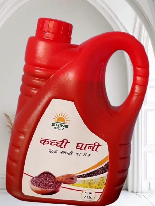 Shine Kha Gold  Mustard Oil – Pure, Traditional, Unrefined (2L) - Image 4
