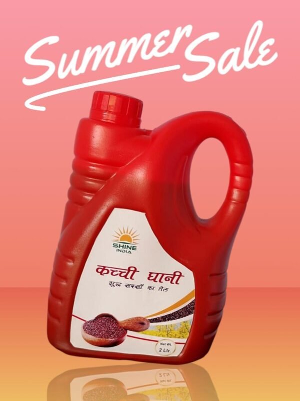 Shine Kha Gold  Mustard Oil – Pure, Traditional, Unrefined (2L) - Image 7
